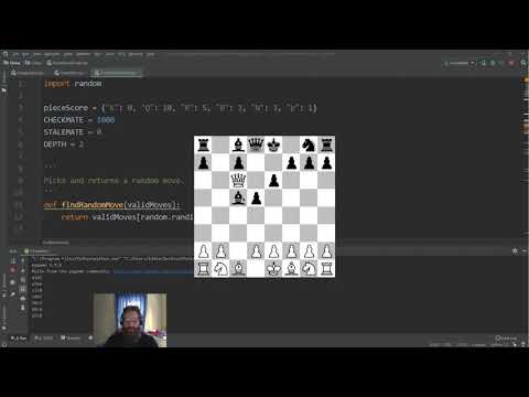 Chess Engine in Python - Part 14 - Nega Max and Alpha Beta Pruning