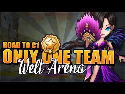 SUMMONERS WAR 💥 Welt Arena Saison 12 - Road to C1 ★ Mit nur einen Team nach C1 (Deutsch/German)