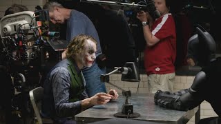 The Dark Knight - Heath Ledger Joker Behind The Scenes (Rare) video
