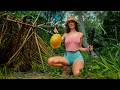 Solo Girl Vs The Elements Camping With Heat Heavy Rain A Leaking Shelter