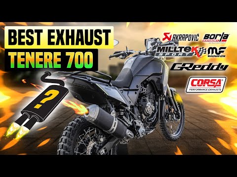 Yamaha Tenere 700 Exhaust Sound 🔥 SC Project,Akrapovic,Arrow,Mivv,Stock,Mod,Review,Loud,Upgrade+