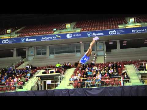 Deana Parris - Compulsory Routine - 2013 World T&T Championships - Qualification