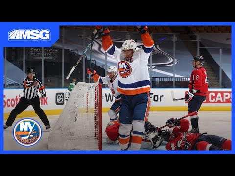 Islanders Fight Hard To Win First of Series Against Capitals | New York Islanders