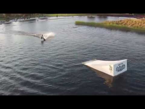 Switch FS 180 Tailfish on Wakeboard in Wolfsburg