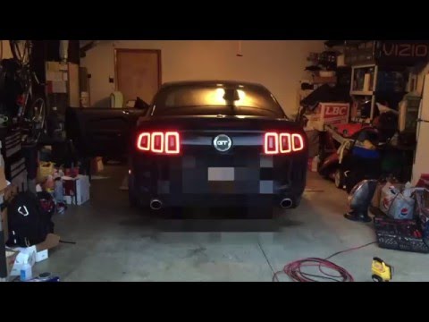 Roush Axle-Backs and Pypes After-Cat X Pipe on 2014 Mustang GT