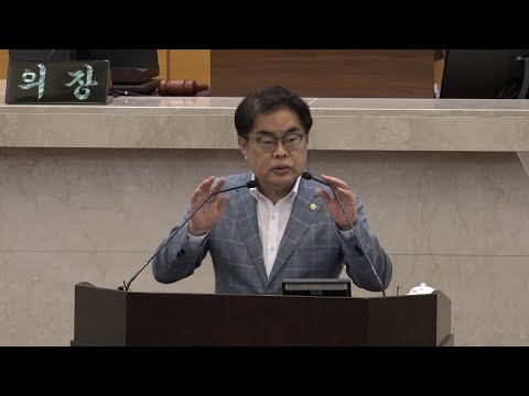 제307회 포항시의회 임시회 - 박칠용 의원 5분자유발언