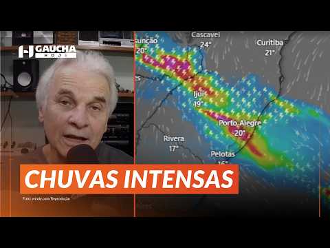 PREVISÃO DO TEMPO: CICLONE traz chuvas intensas para o Rio Grande do Sul | Gaúcha Hoje