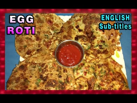 Egg Roti | Anda Chapati | Easy Egg Snacks Recipe - Shubhangi Keer Video