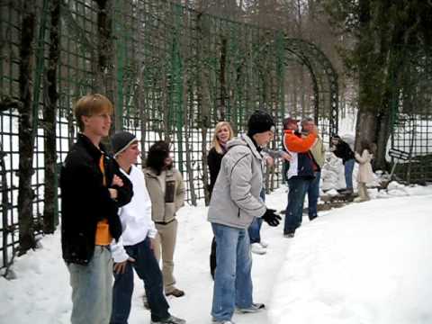 Epic German Snowball Fight