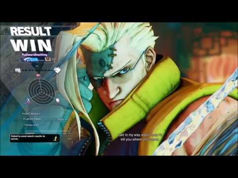 Street Fighter V - 1st Beta Test- Online Matches w/ Nash