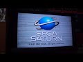 Sega Saturn Startup On Widescreen TV