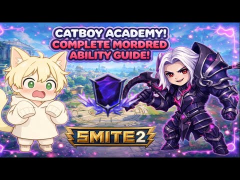 The COMPLETE Mordred Ability Guide! -  Smite 2 Conquest