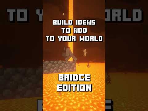 Minecraft: Bridge Build Ideas 3 | #shorts
