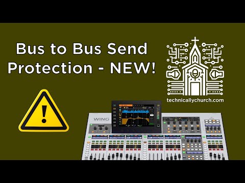 Behringer Wing Pro Tip: Bus-to-Bus Sends Update (Firmware 3.0.5)