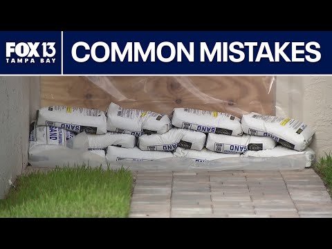 Hurricane season: Most common mistakes