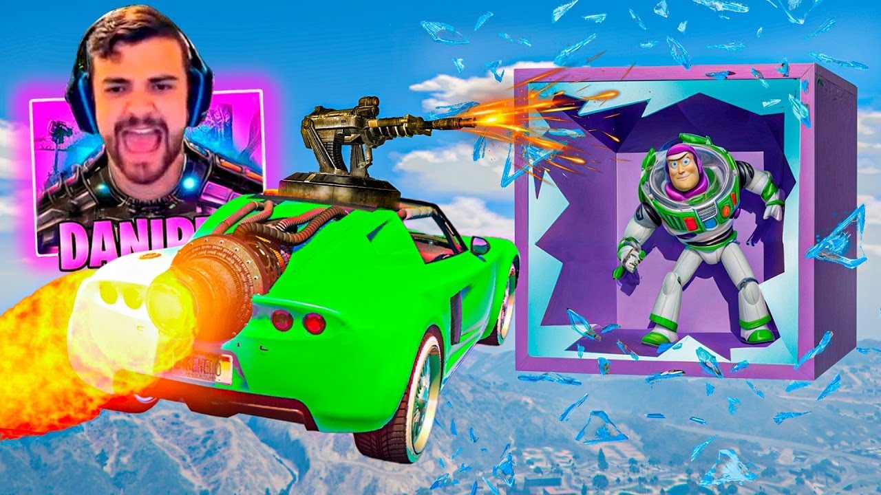 AGUJEROS CON SORPRESAS!! ENCUENTRO A BUZZ LIGHTYEAR! - GTA 5 ONLINE