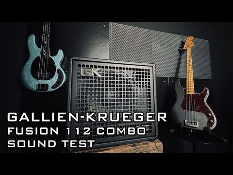 Gallien-Krueger Fusion 112 Combo Sound Test