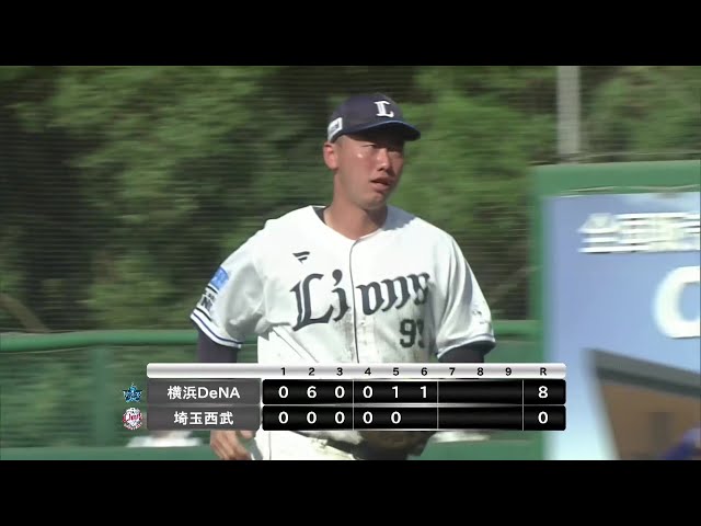 【ファーム】鋭い打球に好反応!! ライオンズ・村田怜音 ミスを取り返すファインプレー!! 2025年9月26日 埼玉西武ライオンズ 対 横浜DeNAベイスターズ