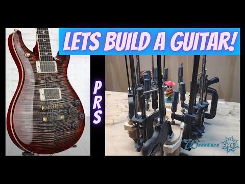 AG - After GGBO - Building A PRS Custom 24 from Scratch! Part 1 - Design/Wood - Body & Templates
