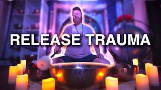 Releasing Trauma Through Sound Healing Using Low Vibrations | 75hz and 58hz Low Frequency Healing