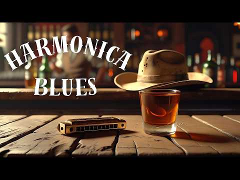 Harmonica Blues in a Vintage Bar – Timeless Sounds of the Past