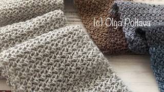 Anyone can CROCHET this EASY scarf! Video Tutorial