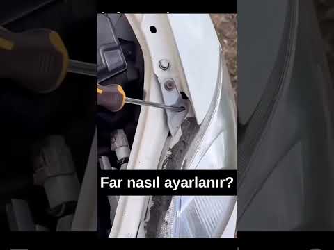 Arabanızın far ayarını kendiniz yapabilirsinizArabanızın far ayarını kendiniz yapabilirsiniz