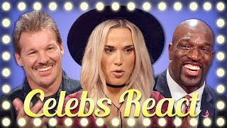 WWE SUPERSTARS REACT TO TRY NOT TO FLINCH CHALLENGE