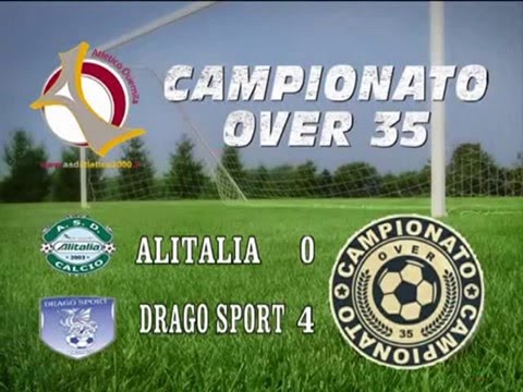 CAMPIONATO OVER 35 - SERIE A 7^ GIORNATA - ALITALIA VS DRAGO SPORT 0 - 4