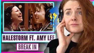 Vocal Coach reacts to Halestorm - Break In (feat. Amy Lee)