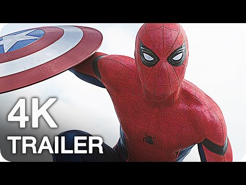 CAPTAIN AMERICA 3: CIVIL WAR Trailer 1+2 4K UHD