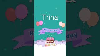 Trina - Happy Birthday Trina Song