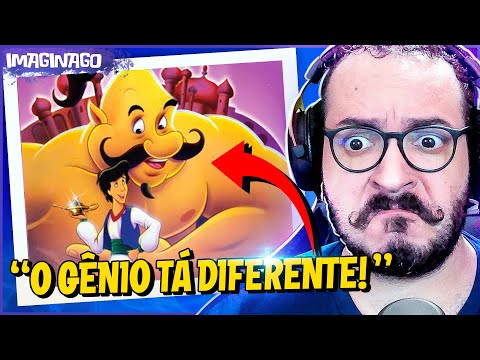 ALADDIN E A LÂMPADA MARAVILHOSA! - IMAGINAGO REAGE - EP. 9