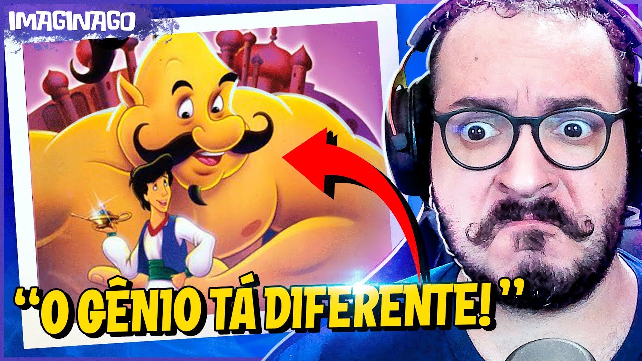 ALADDIN E A LÂMPADA MARAVILHOSA! - IMAGINAGO REAGE - EP. 9