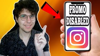 How To Fix Promotions Disabled On Instagram