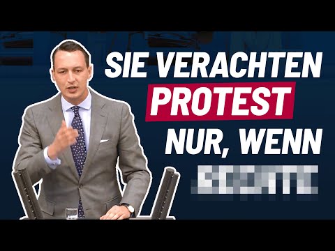 Friedlicher Prostest von rechts wird kriminalisiert, linkskrimineller Protest gezielt verharmlost!