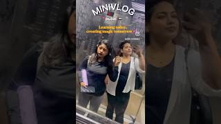 Day in my life mini vlog as a hairstylist(hair color class )#dubailife #dubaivlog #dubaicreator