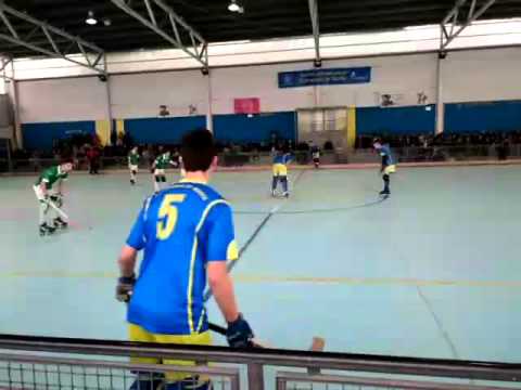 GaliciaN hockey emisión en directo 2016-04-03 Compañía de María - H.C.Liceo  Infantiles 1a parte