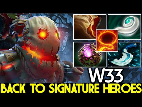 W33 [Batrider] Back to Signature Heroes Mid Destroy Pub Game Dota 2