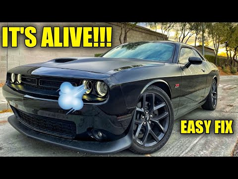 Part of a video titled Easy Fix For Your Dodge Challenger/Charger!!! - YouTube