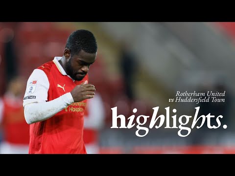 Rotherham United 1 v 3 Huddersfield Town | Highlights