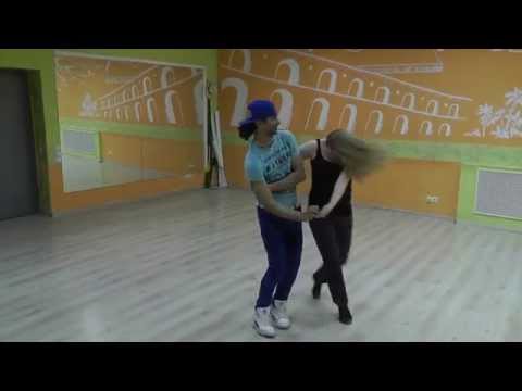 Zouk Class 31.03.14 at Brazuka Dance School - Wakko, Julia