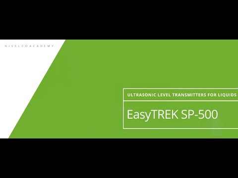 EasyTREK SP-500 - Ultrasonic level transmitters for liquids @ Nivelco Academy - zdjęcie