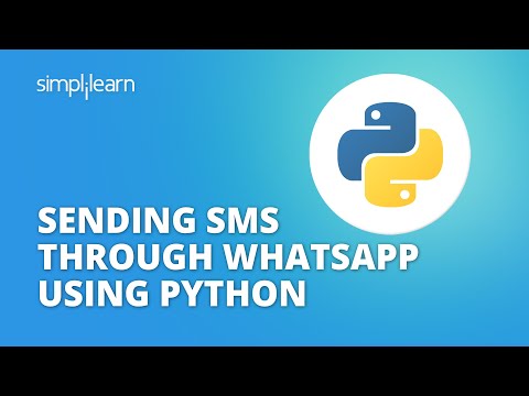 Automate Whatsapp Messages Using Python Python Projects Python For Beginners Simplilearn