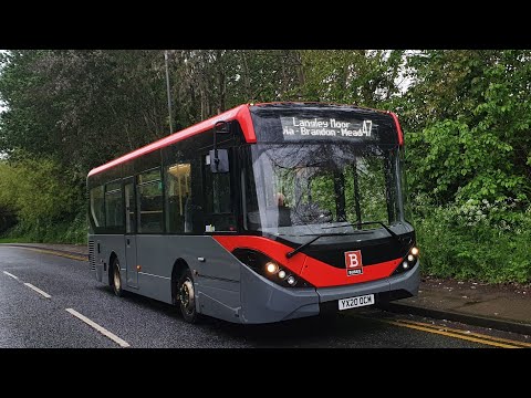 FAST + FULL JOURNEY: Route 67 | YX20OCM - Gateshead Central: ADL E20D/ADL Enviro 200MMC
