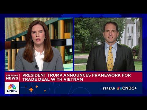 Treasury's Faulkender: Vietnam trade deal a huge win for the American farmer