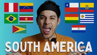 Can you guess ALL the FLAGS of South American countries?
