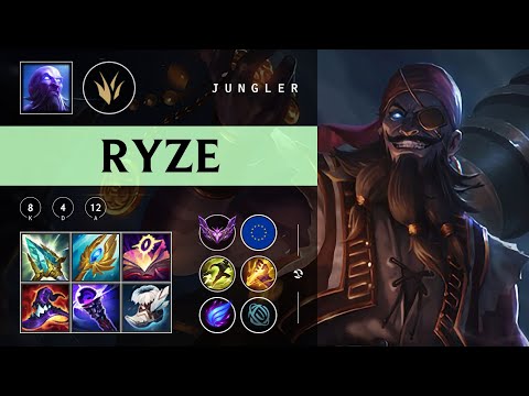 Ryze Jungle vs Kha'Zix - EUW Master Patch 25.23