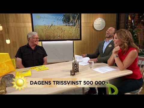 Trissvinnaren Kurt:"Det här gör jag gärna om!" - Nyhetsmorgon (TV4)