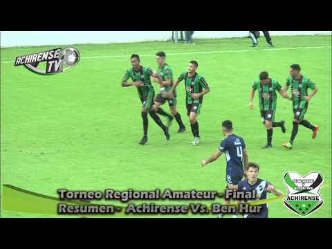 RESEUMEN - ACHIRENSE VS BEN HUR - FINAL LITORAL